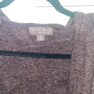 Barefoot Dreams Long Cozy Chic Lite Hooded Cardigan sz XL, Brown